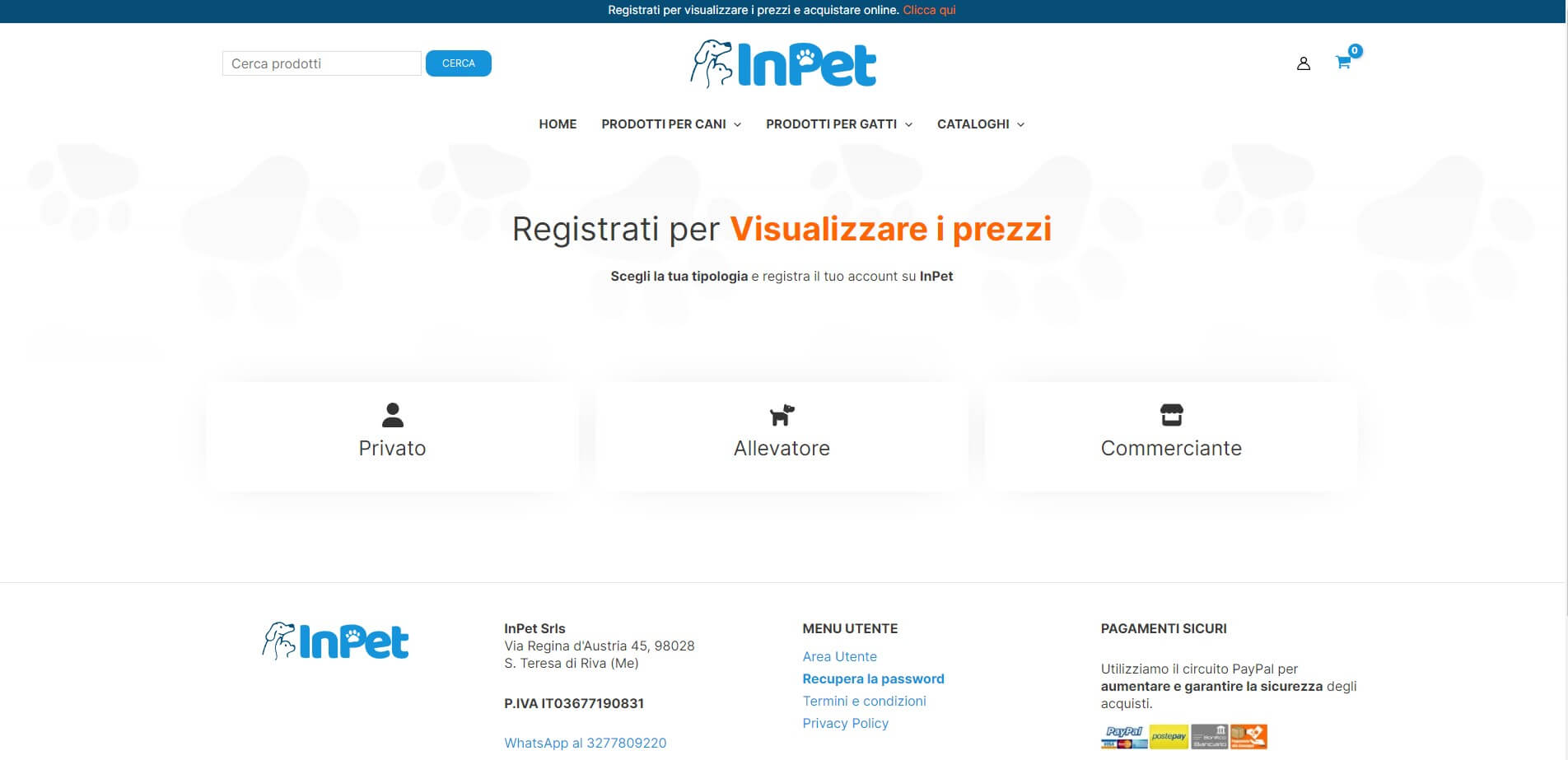 registrazione